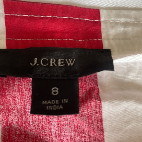 J.crew cotton dress (shirt dress) w/belt - Picture 6 of 15